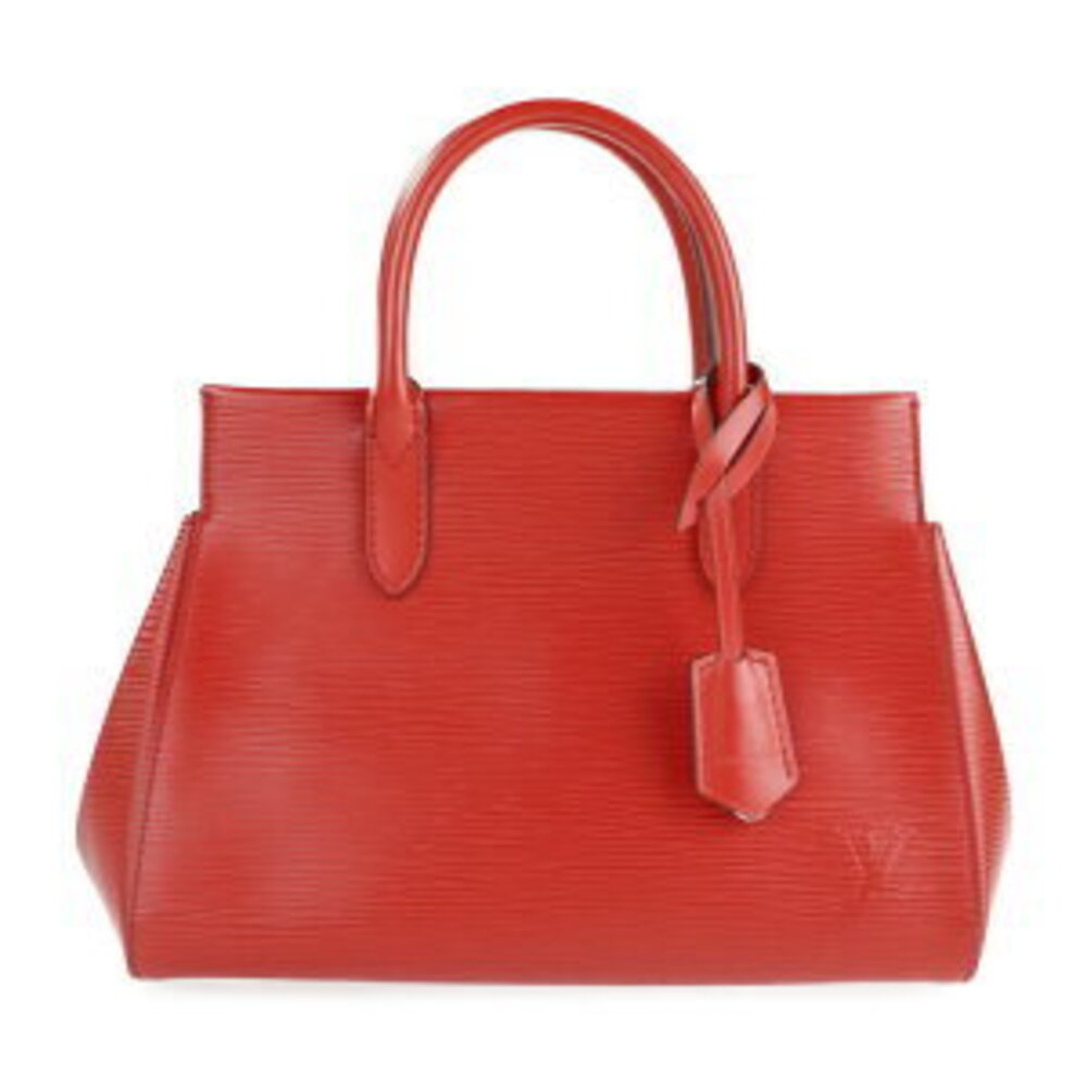 LOUIS VUITTON Marly Epi Leather Handbag Coquelicot Red